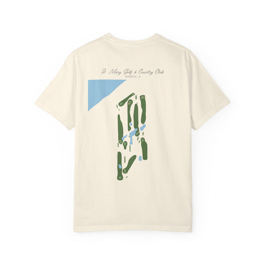 St. Mary Golf & Country Club Map Shirt – Berwick, Louisiana
