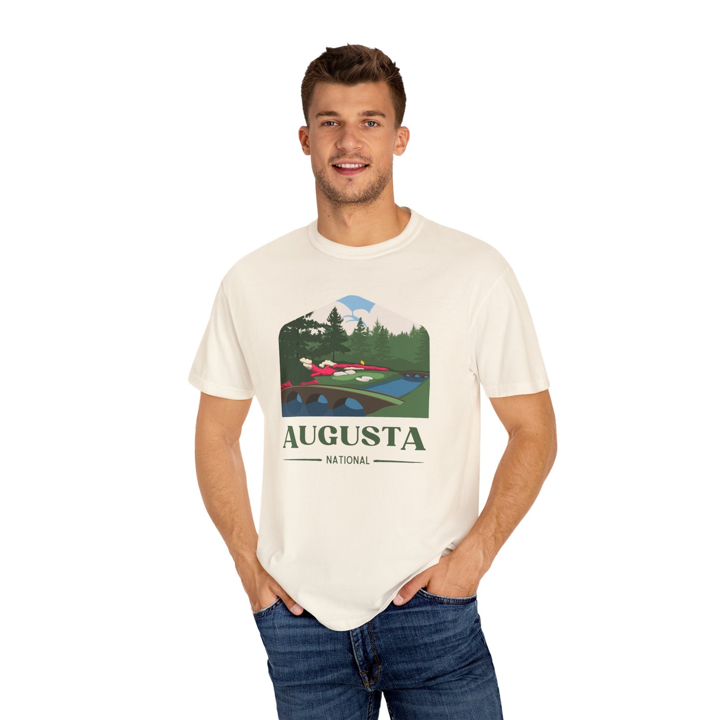Hole 12 Augusta National – Comfort Colors® Artistic Golf Shirt