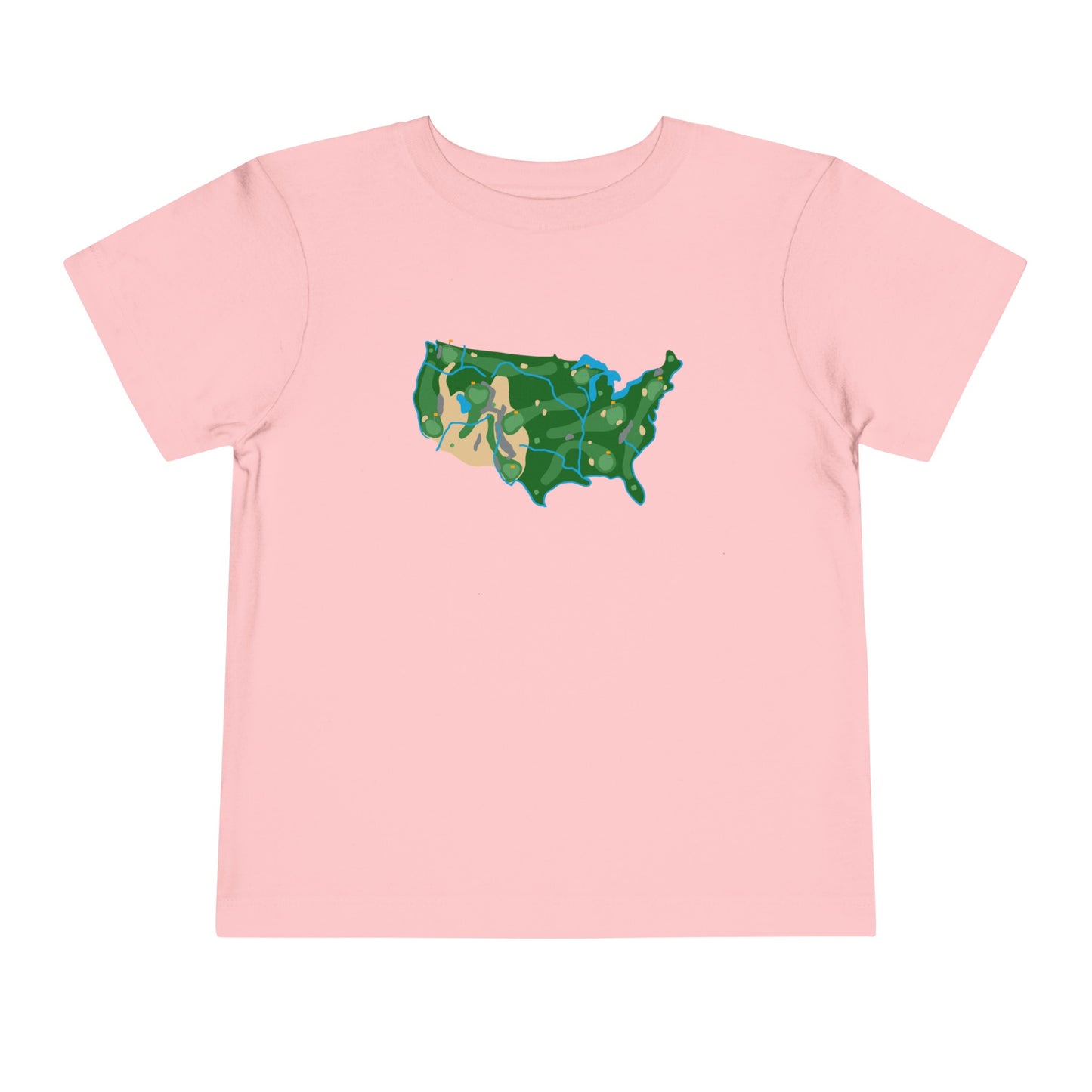 United States Golf - Toddler - Shirt Kids Graphic Tee