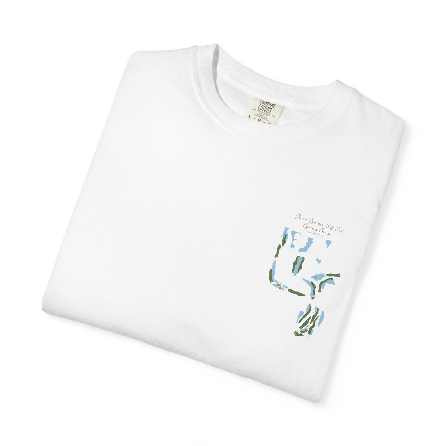Grand Cypress Golf Club | Cypress Course Map Shirt – Orlando, Florida