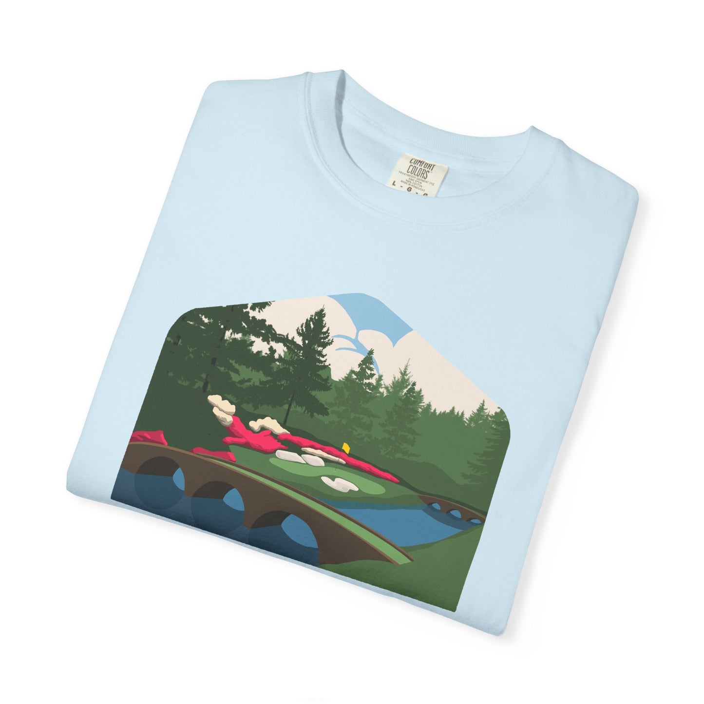Hole 12 Augusta National – Comfort Colors® Artistic Golf Shirt