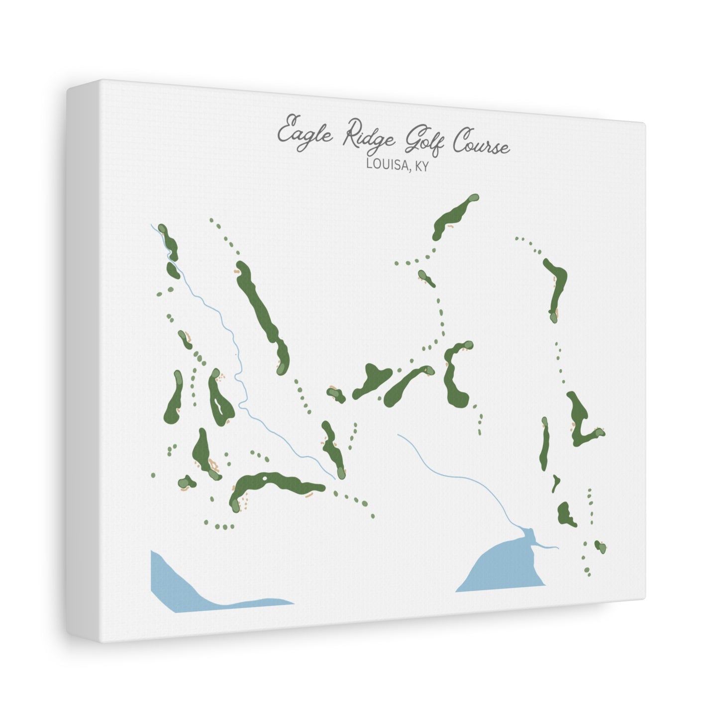 Eagle Ridge Country Club Golf Course Print – Premium Wall Art for Golf Lovers