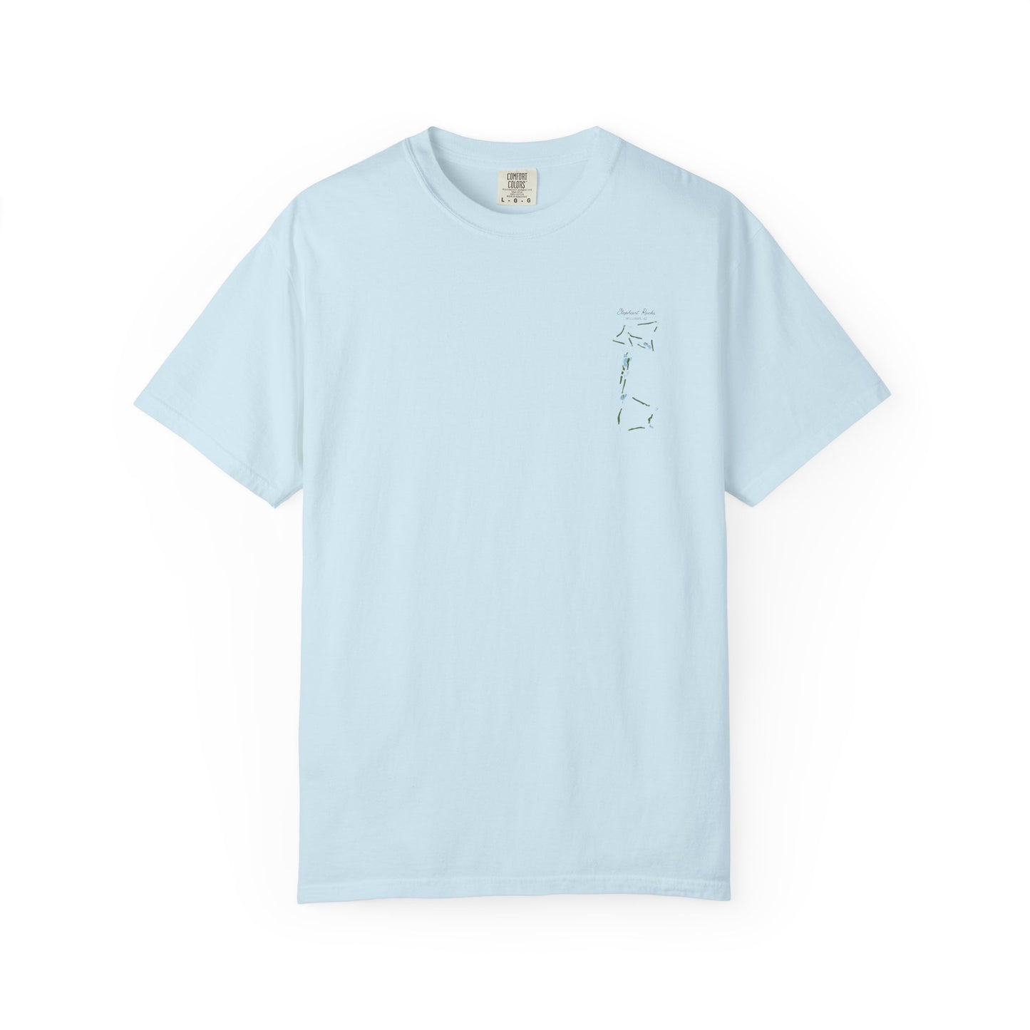 Elephant Rocks Golf Course Map T-shirt