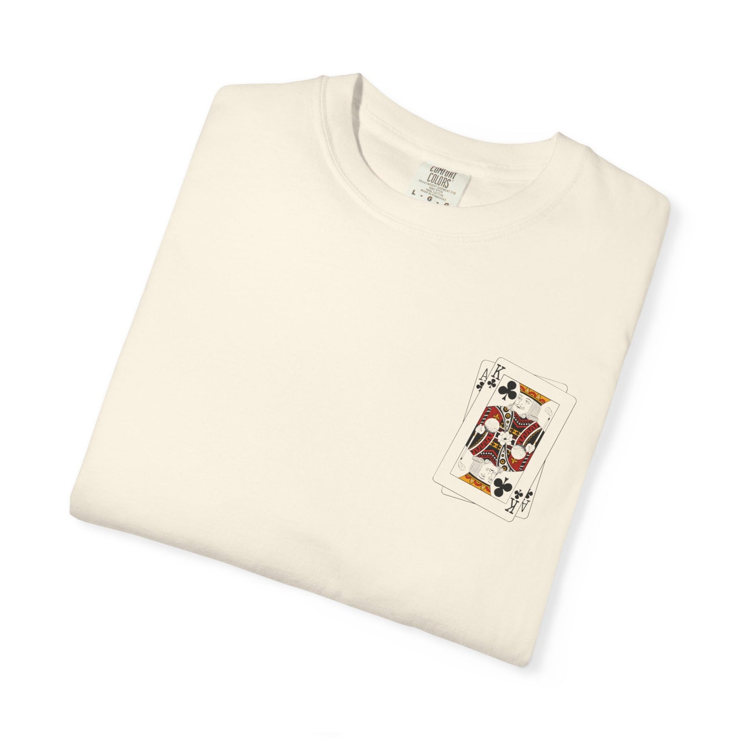 King of Clubs - Playing Card Design Graphic Tee