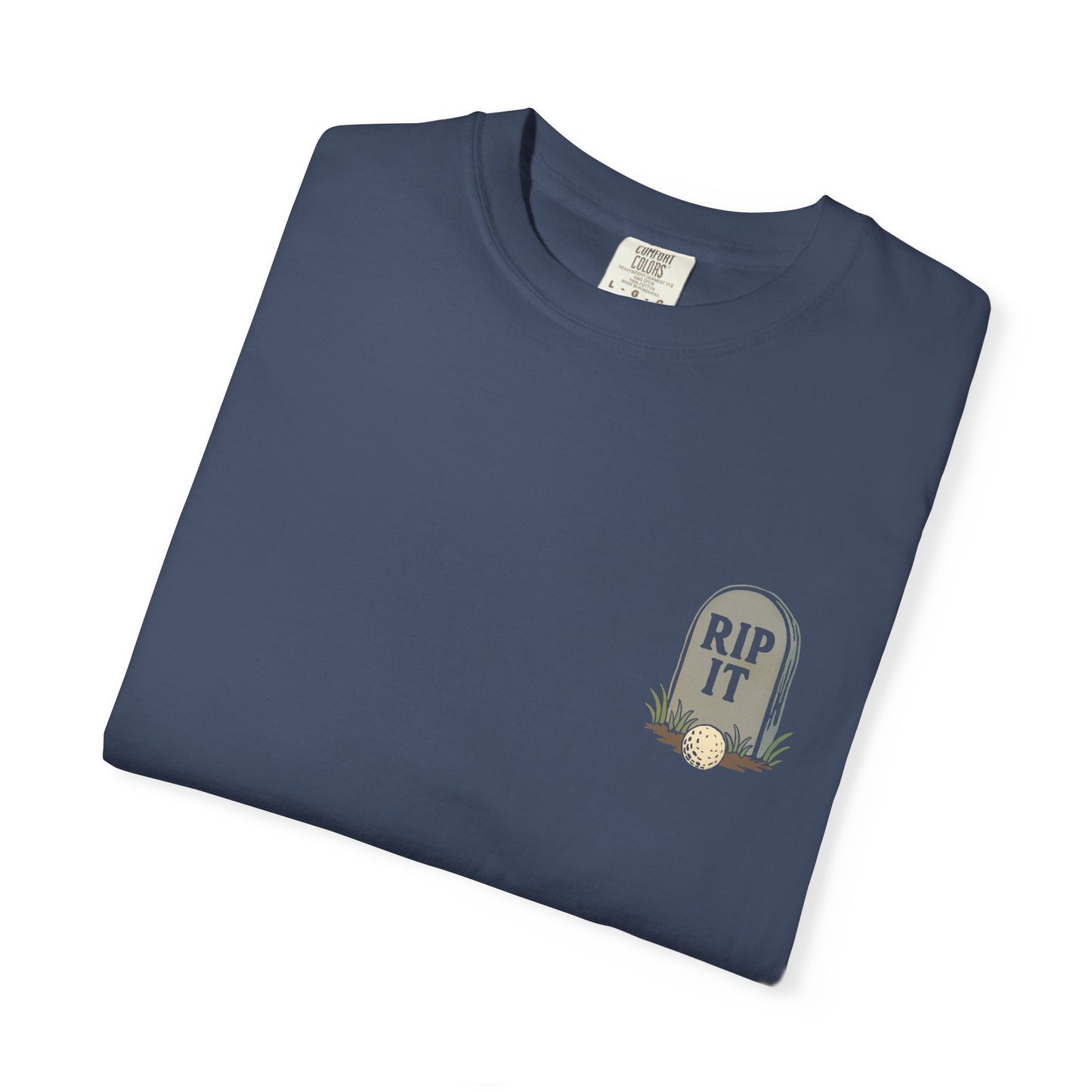 Play It As It Lies – Skeleton Golfer Halloween T-Shirt