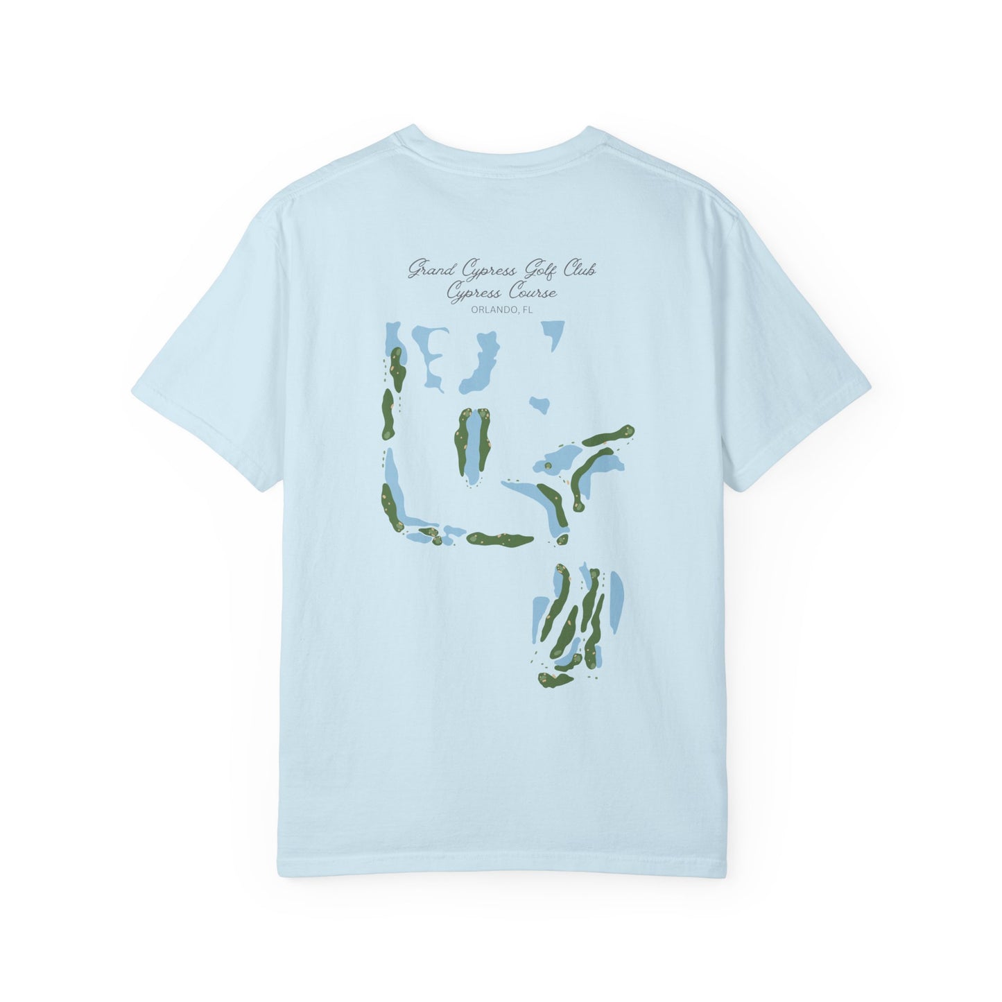 Grand Cypress Golf Club | Cypress Course Map Shirt – Orlando, Florida