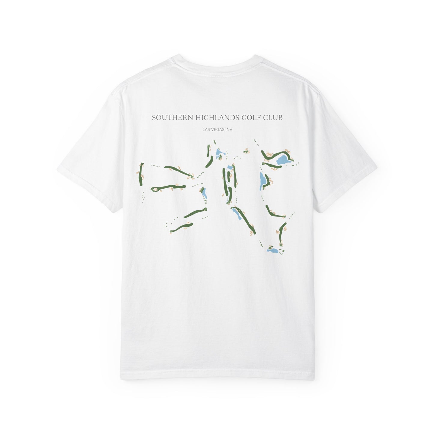 Southern Highlands Course Map Tee – Las Vegas, Nevada