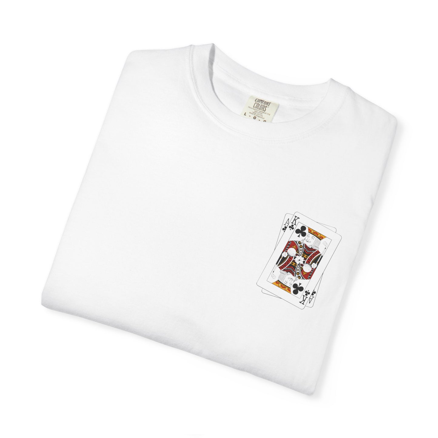 King of Clubs - Playing Card Design Graphic Tee