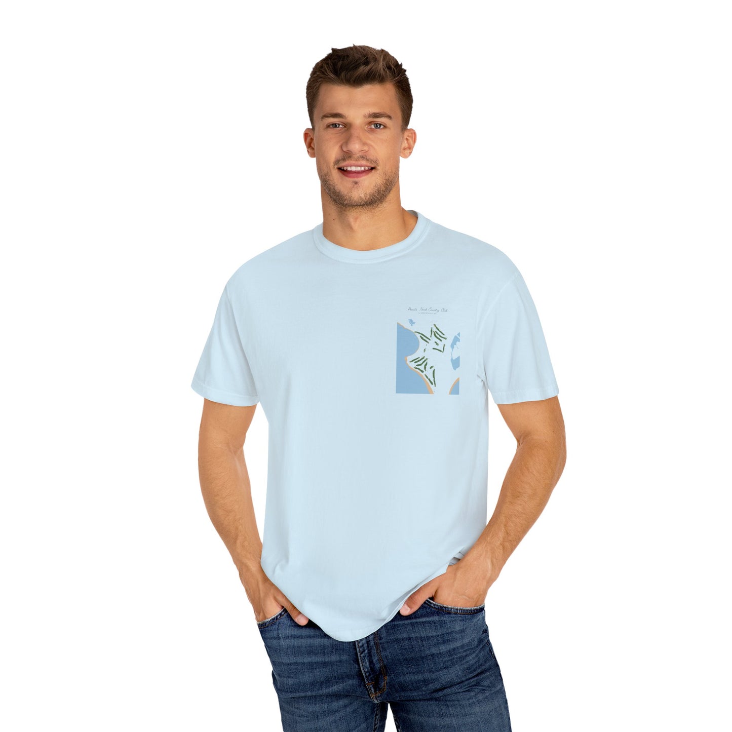 Prouts Neck Country Club | Scarborough, Maine Golf Map Shirt