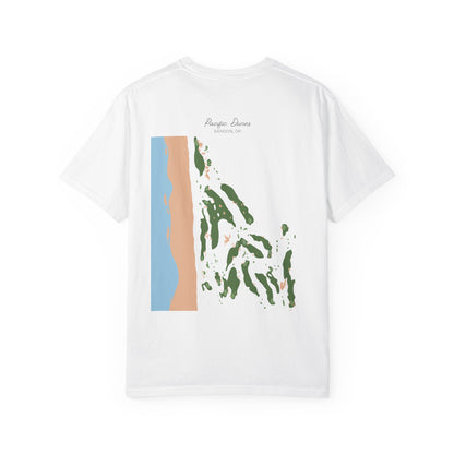 Pacific Dunes – Bandon, Oregon Golf Map Shirt
