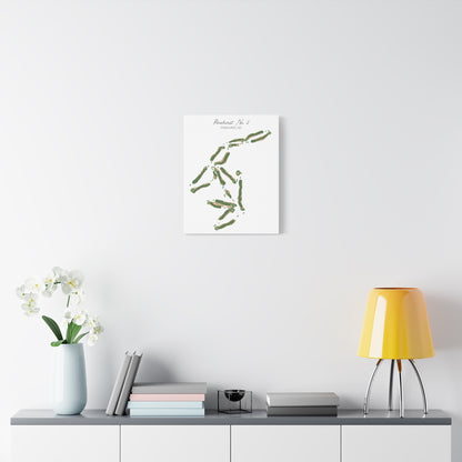 Pinehurst No. 2 Golf Course Canvas Print – Premium Wall Art for Golf Enthusiasts