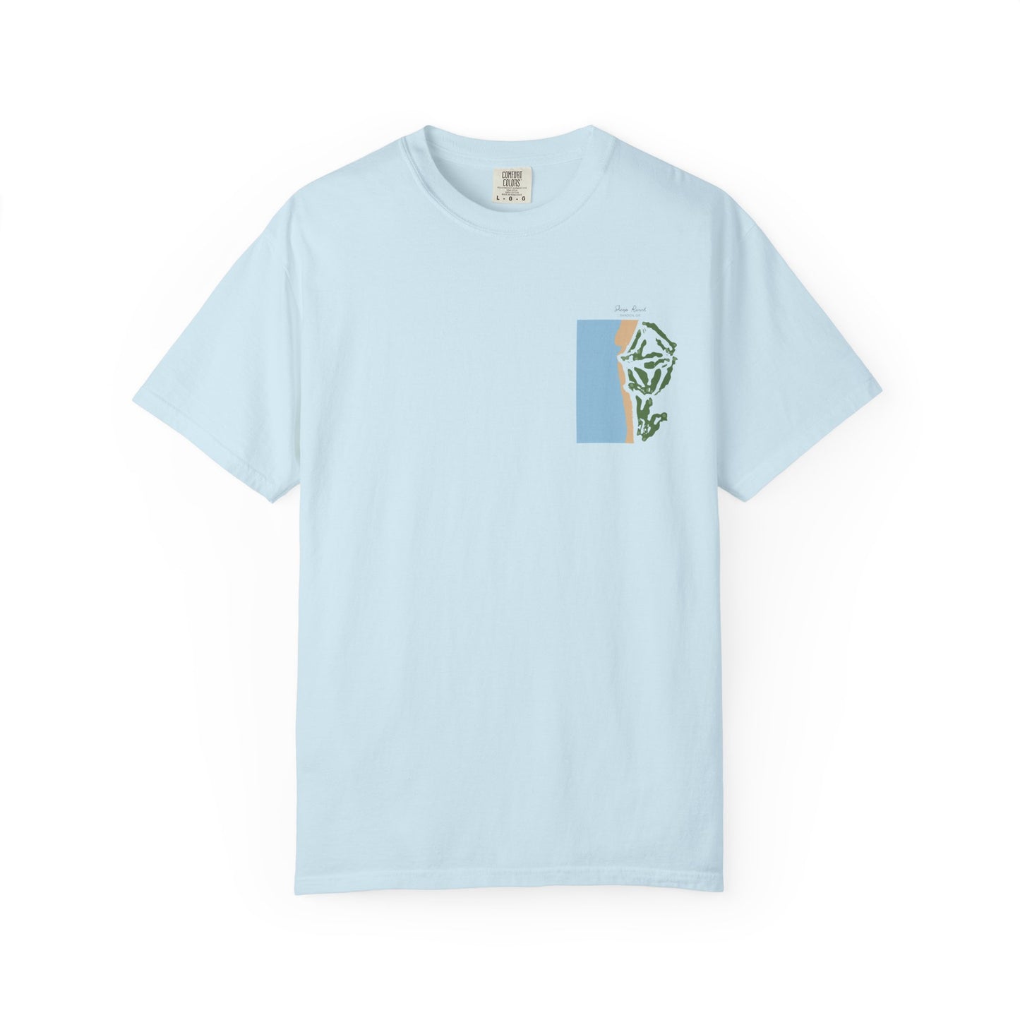 Sheep Ranch – Bandon Dunes Golf Map Shirt