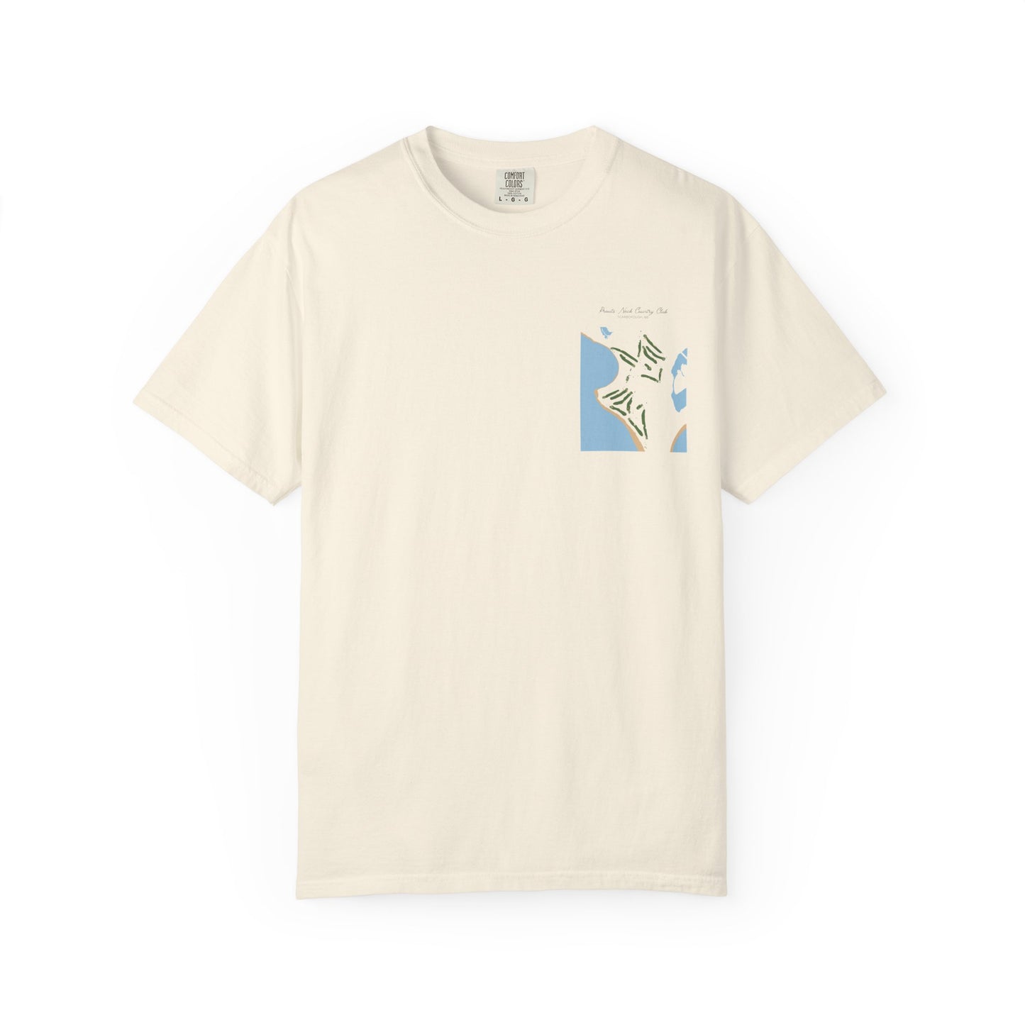 Prouts Neck Country Club | Scarborough, Maine Golf Map Shirt