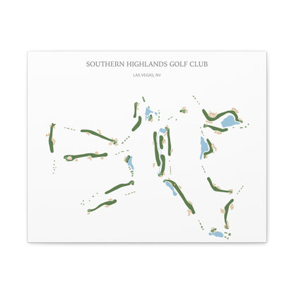 Southern Highlands Golf Course Print – Premium Wall Art for Golf Lovers