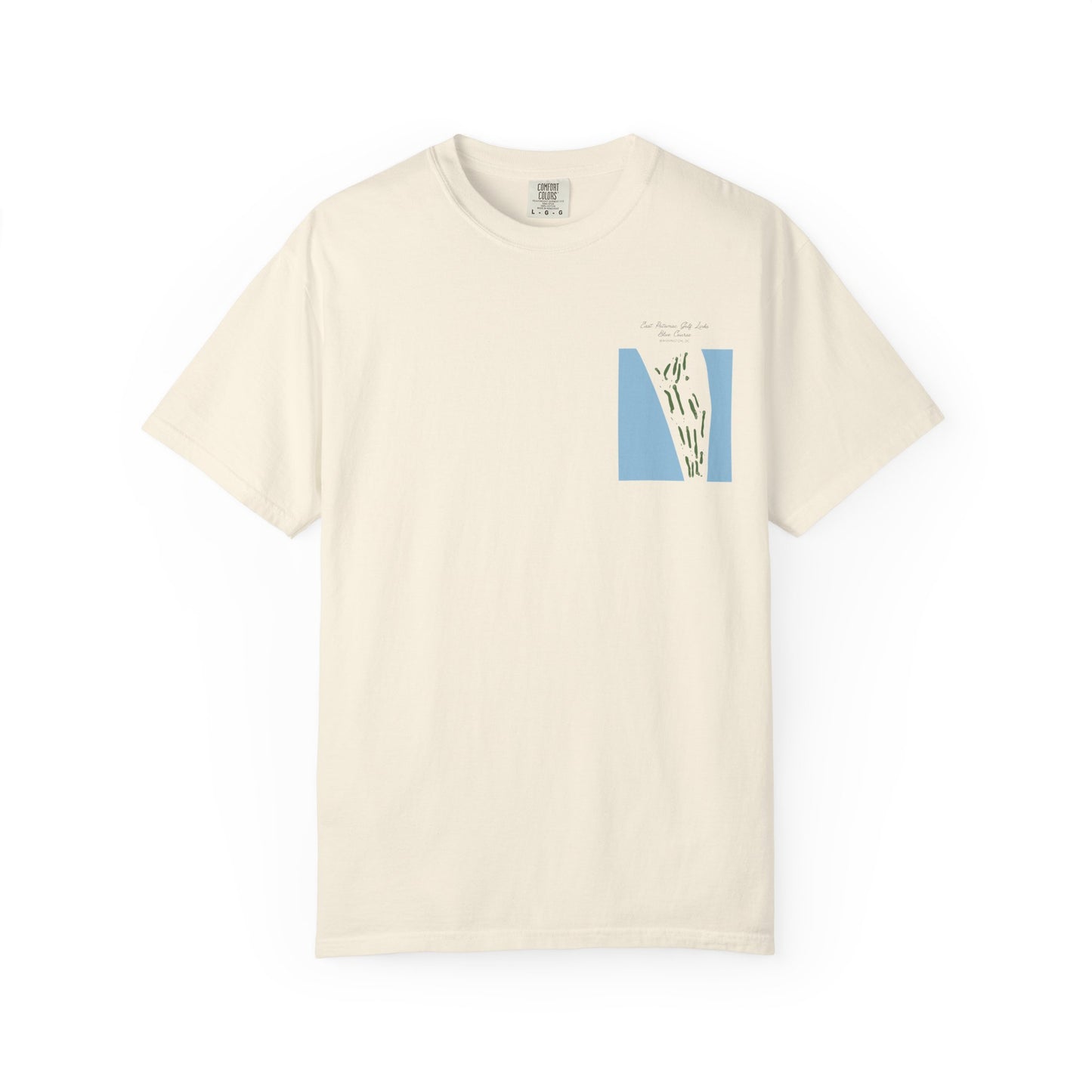 East Potomac Golf Links | Blue Course | Washington, D.C. Golf Map Shirt