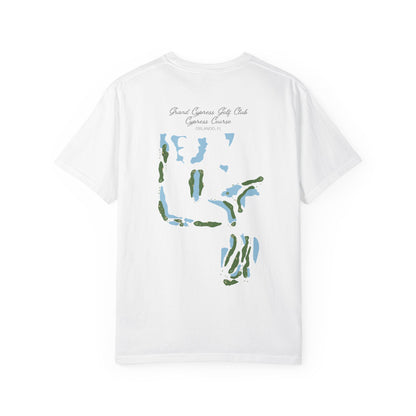 Grand Cypress Golf Club | Cypress Course Map Shirt – Orlando, Florida