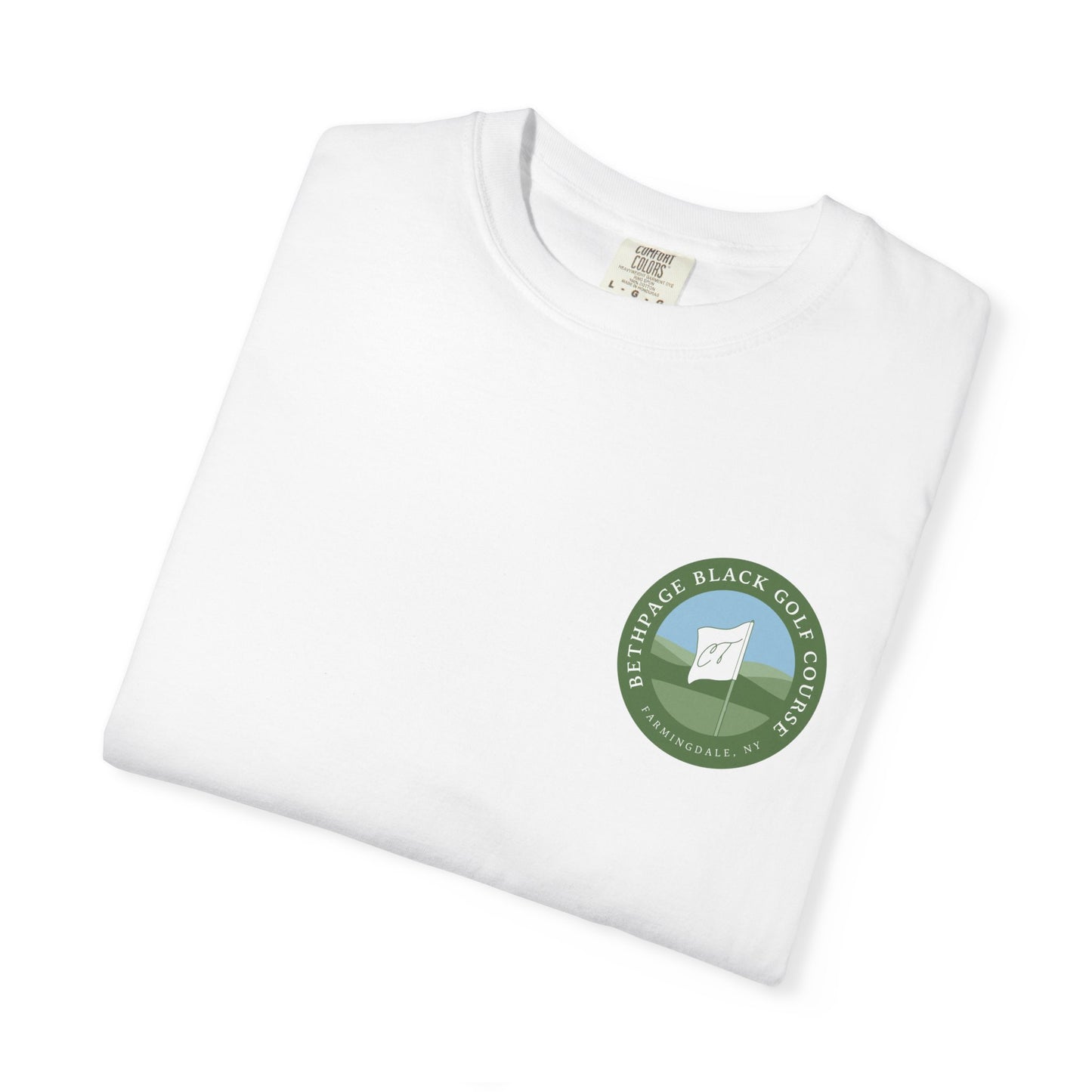 Bethpage Black Course Map Tee – Farmingdale, New York