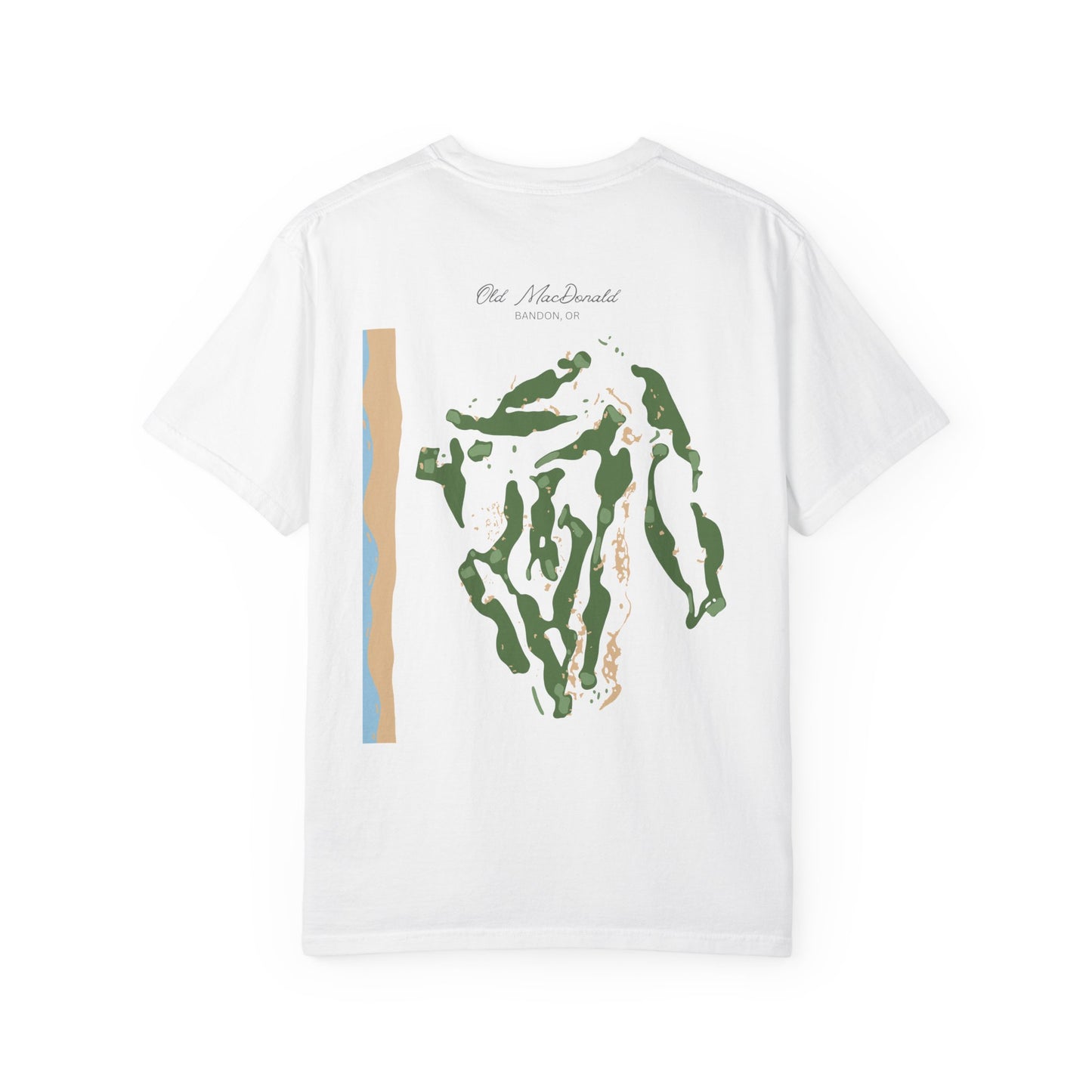 Old Macdonald – Bandon Dunes Golf Map Shirt
