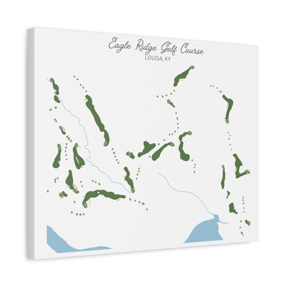 Eagle Ridge Country Club Golf Course Print – Premium Wall Art for Golf Lovers