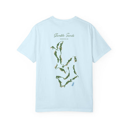 Gamble Sands Golf Course Map Tee – Brewster, WA