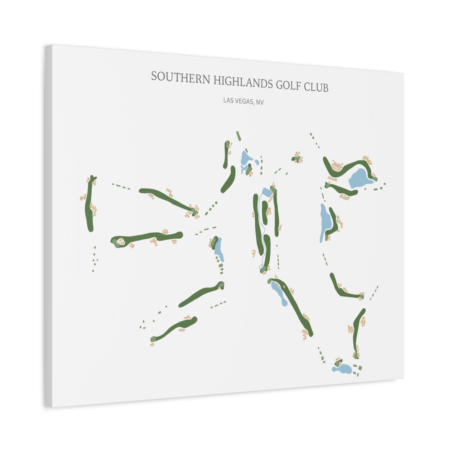 Southern Highlands Golf Course Print – Premium Wall Art for Golf Lovers