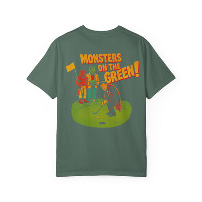 Monsters on the Green – Vintage Horror Golf T-Shirt
