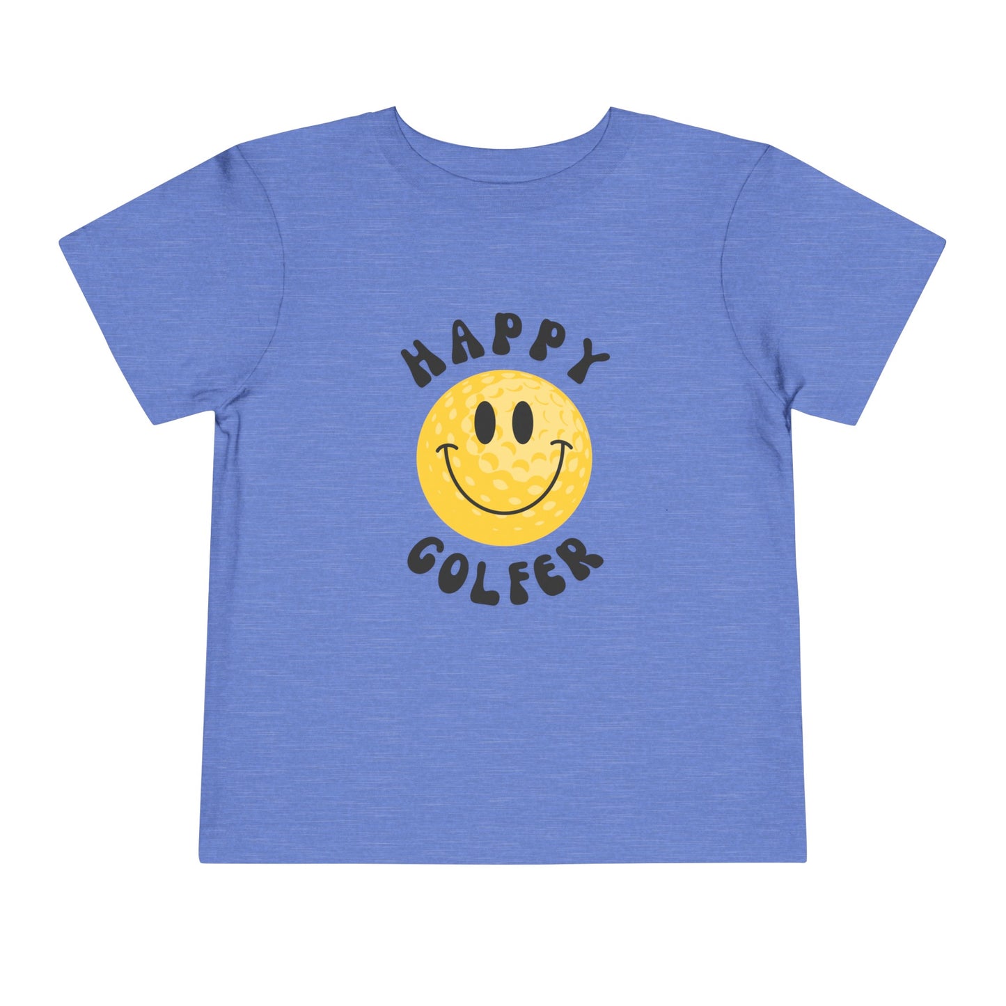 Happy Golfer - Toddler - Cute Kids Graphic Tee