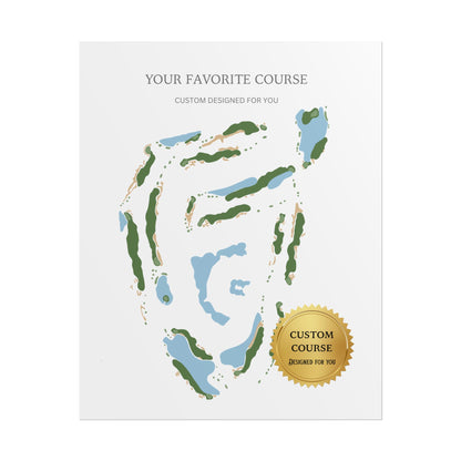 Custom Golf Course Print – Premium Golf Wall Art