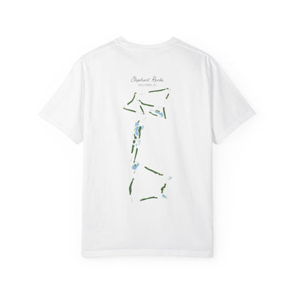 Elephant Rocks Golf Course Map T-shirt