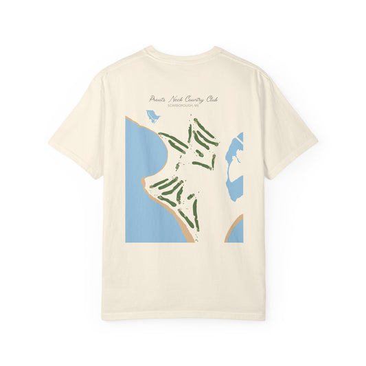 Prouts Neck Country Club | Scarborough, Maine Golf Map Shirt