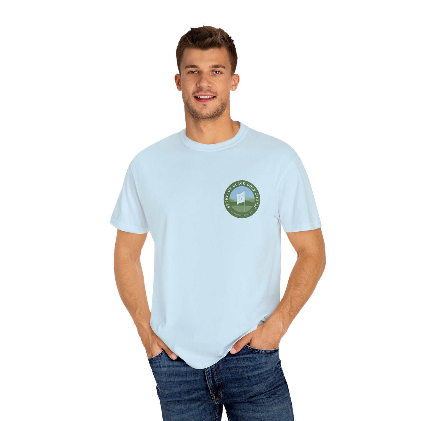 Bethpage Black Course Map Tee – Farmingdale, New York