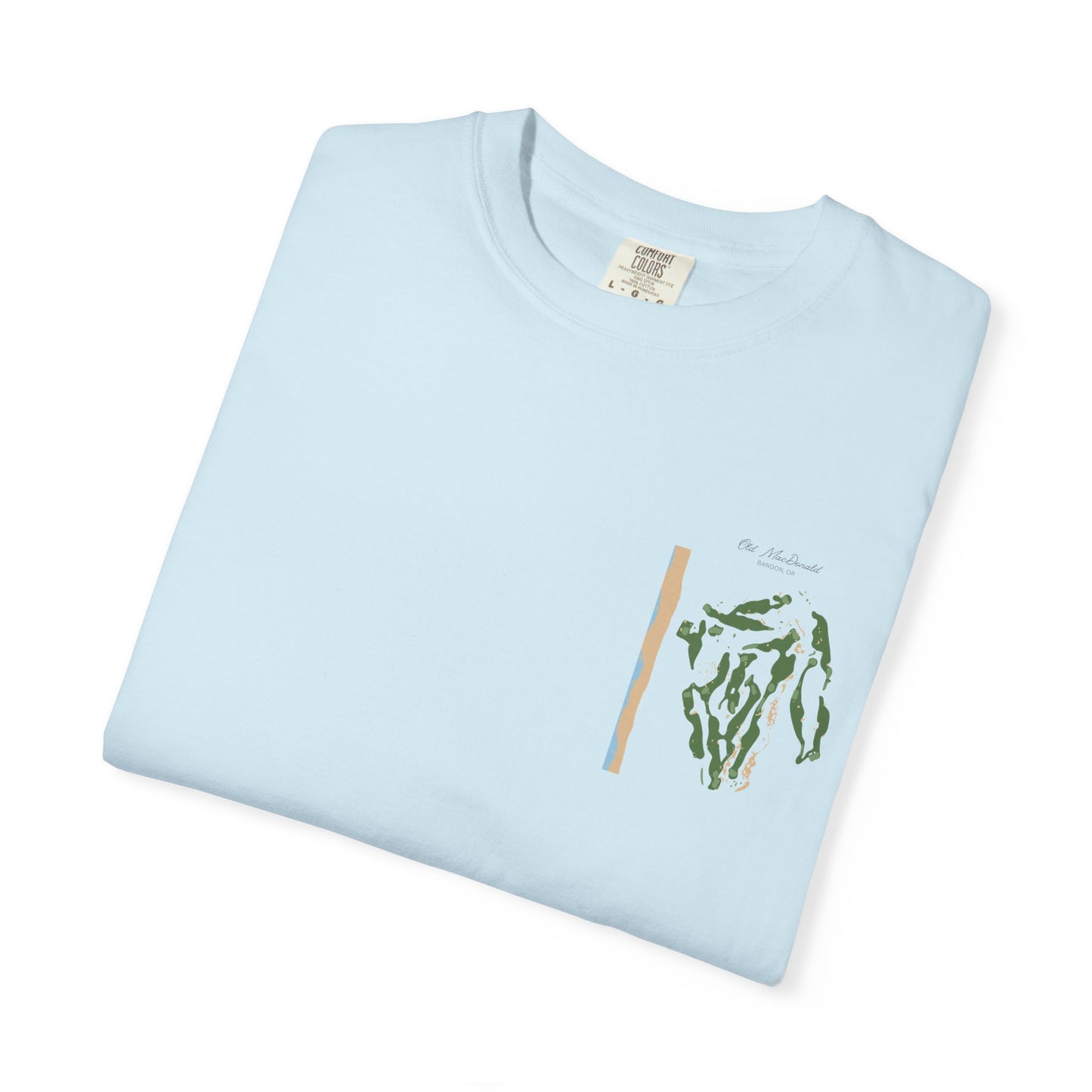 Old Macdonald – Bandon Dunes Golf Map Shirt