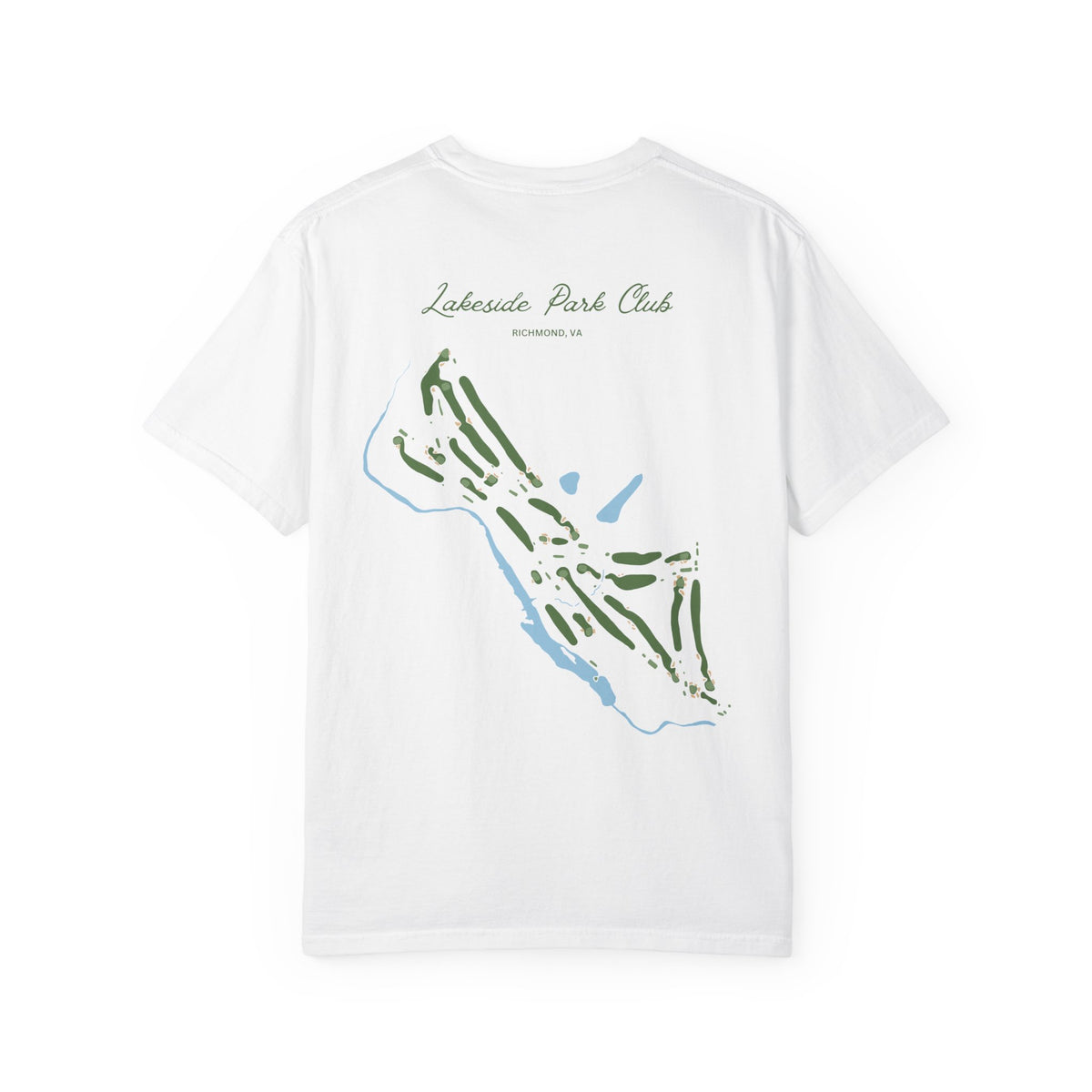 Lakeside Park Club Map Tee – Richmond, VA