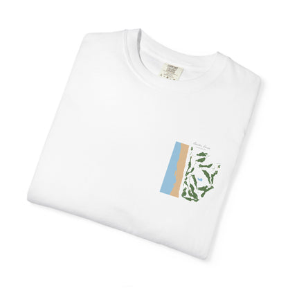 Bandon Dunes Course Map – Premium Comfort Colors® Golf Tee