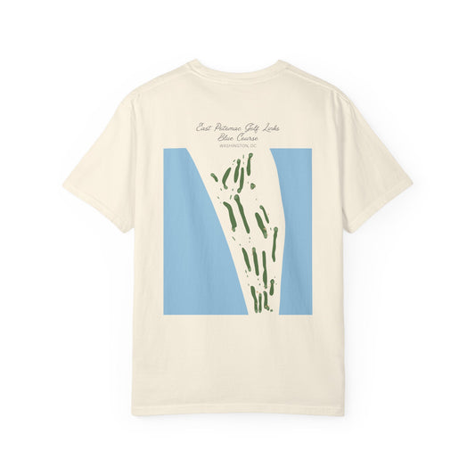 East Potomac Golf Links | Blue Course | Washington, D.C. Golf Map Shirt