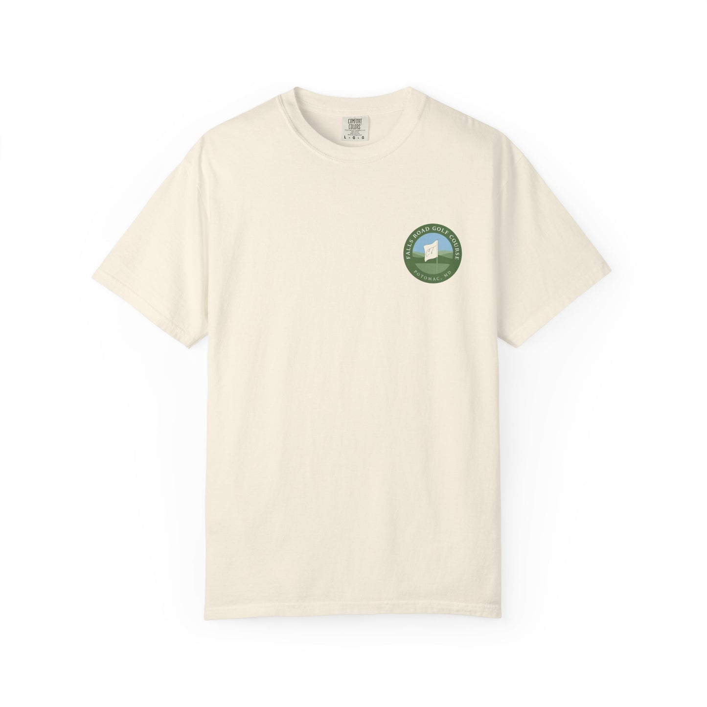 Falls Road Golf Course Map Tee — Potomac, Maryland