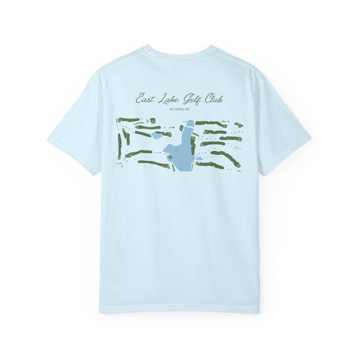 East Lake Golf Club Map Tee – Atlanta, GA
