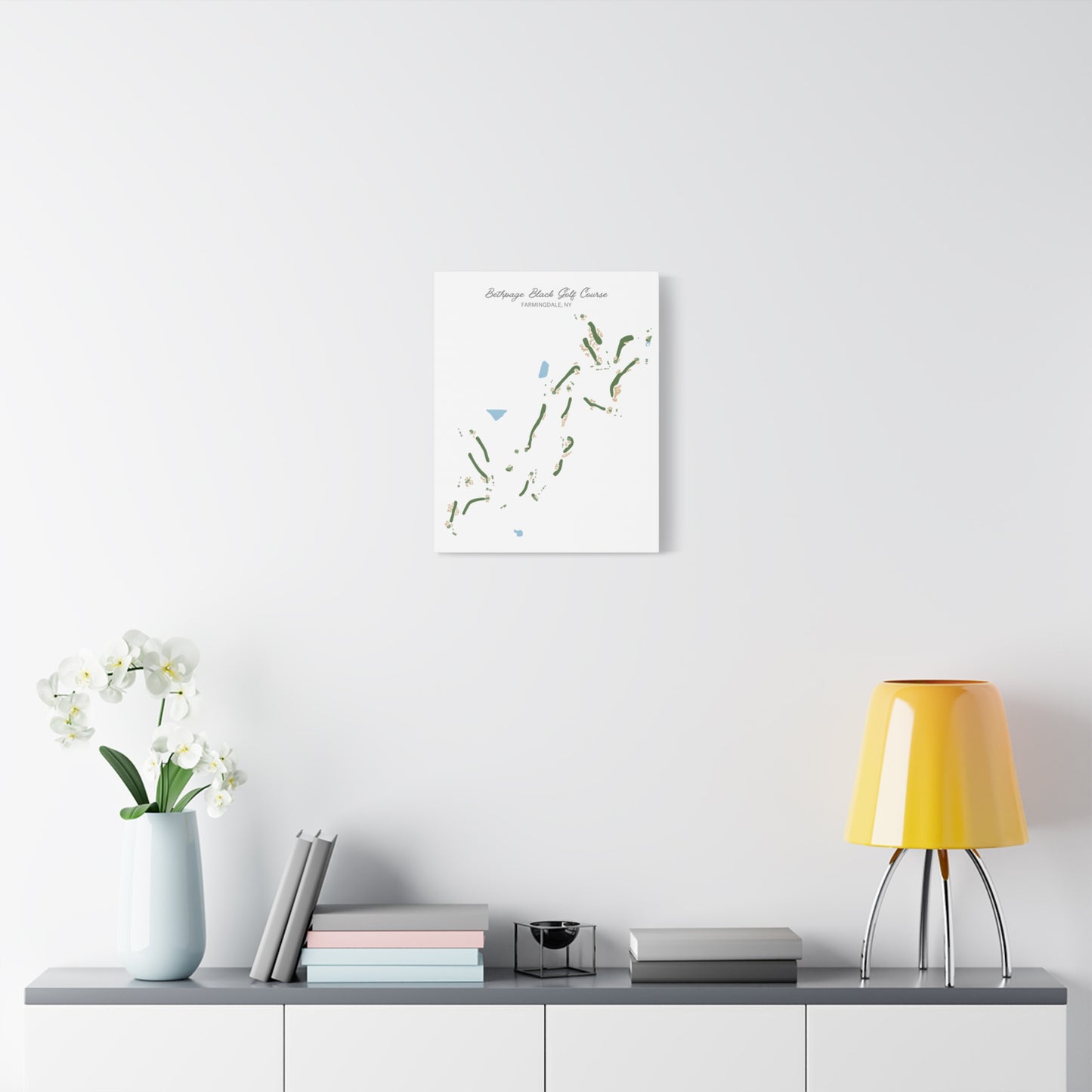 Bethpage Black Golf Course Canvas Print – Premium Wall Art for Golf Enthusiasts