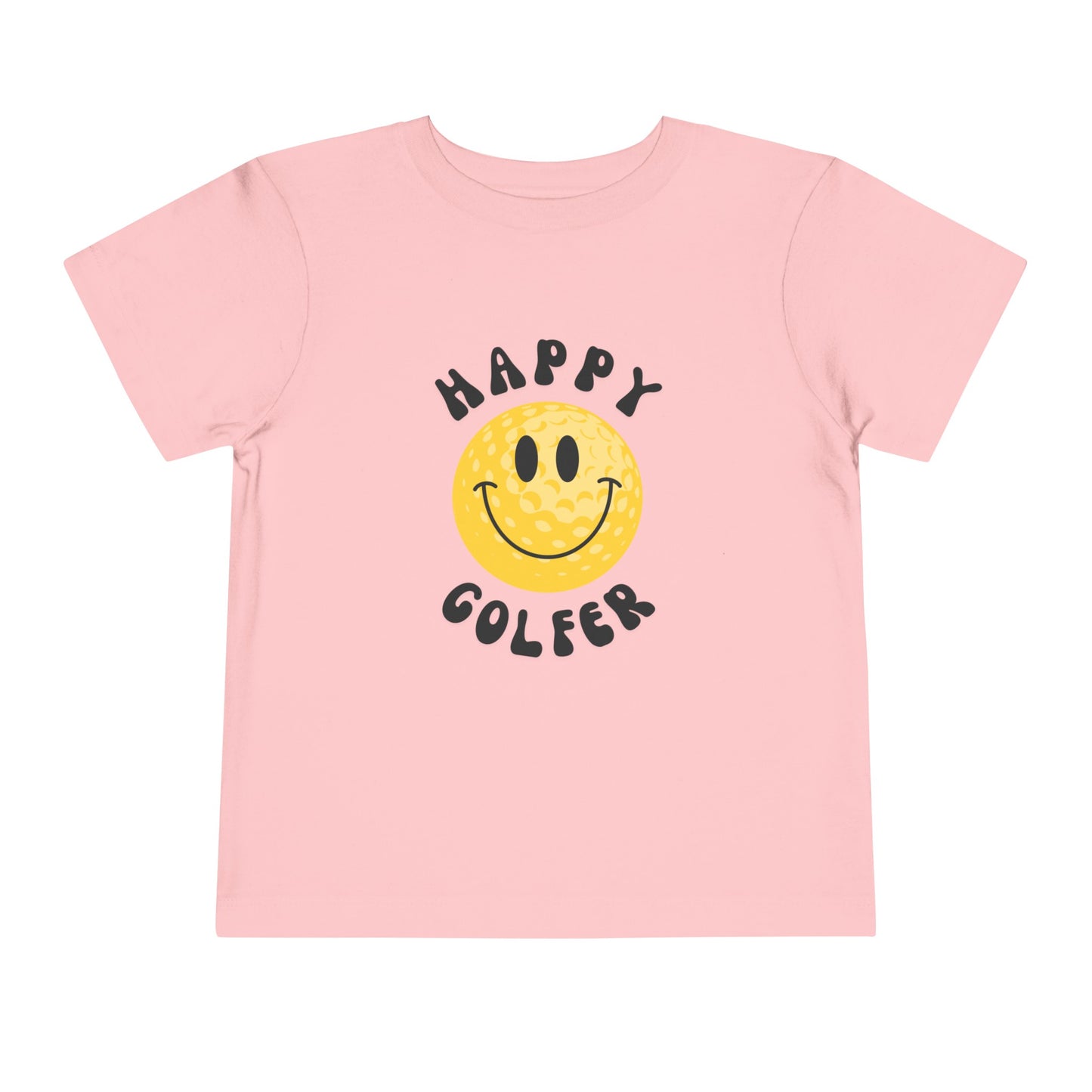 Happy Golfer - Toddler - Cute Kids Graphic Tee