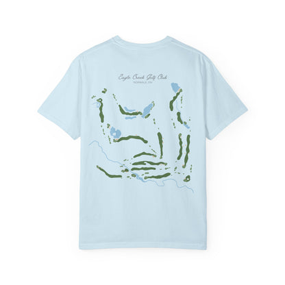 Eagle Creek Golf Club Course Map T-shirt