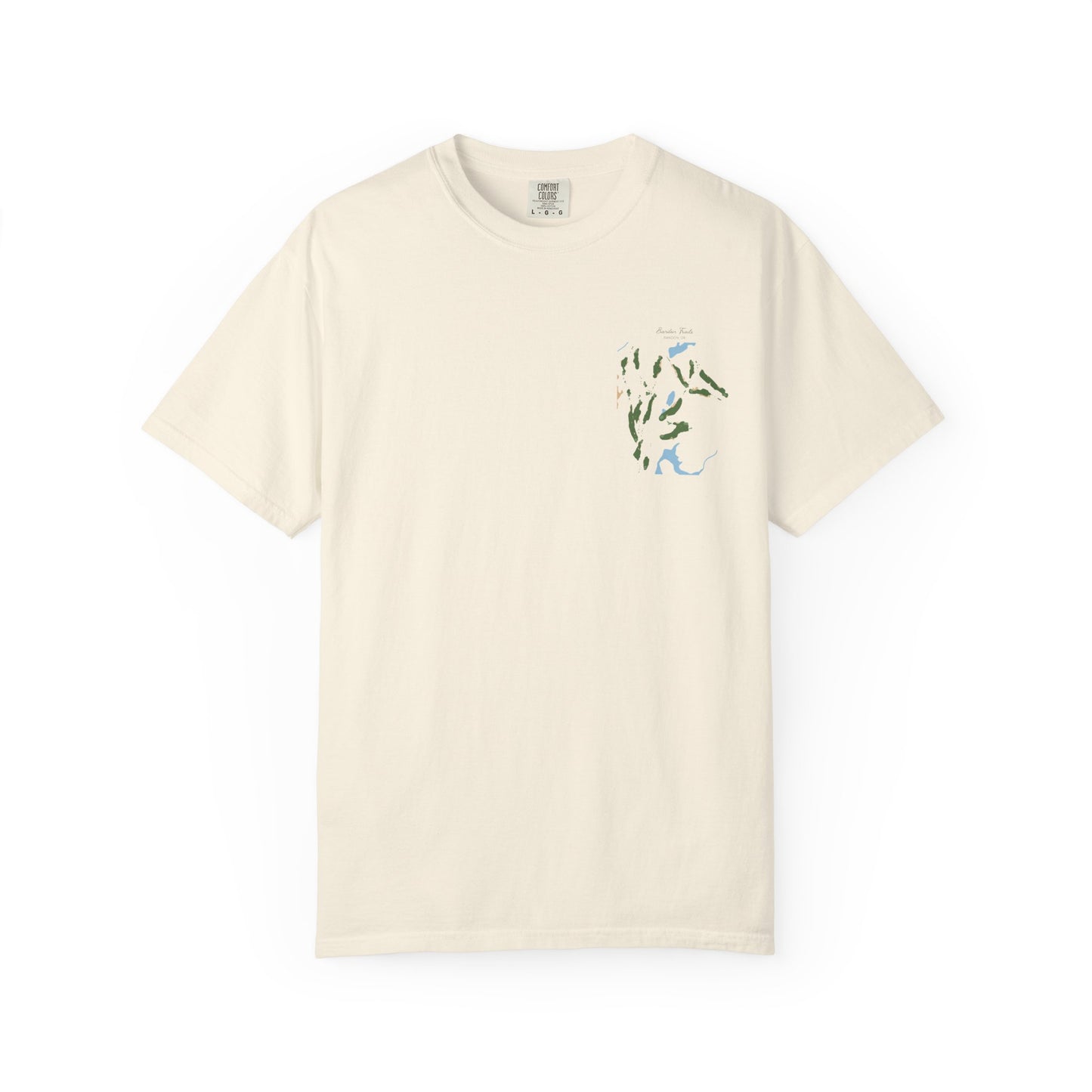 Bandon Trails – Oregon Golf Map Shirt