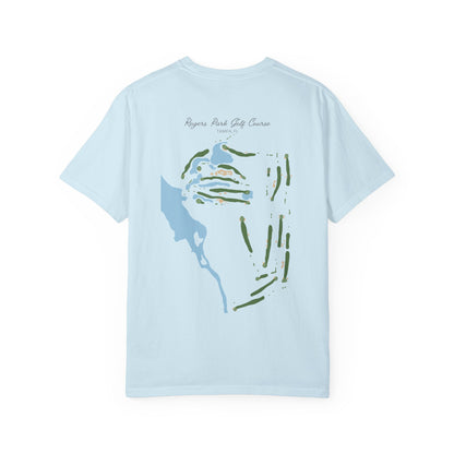 Rogers Park Golf Course Map T-shirt