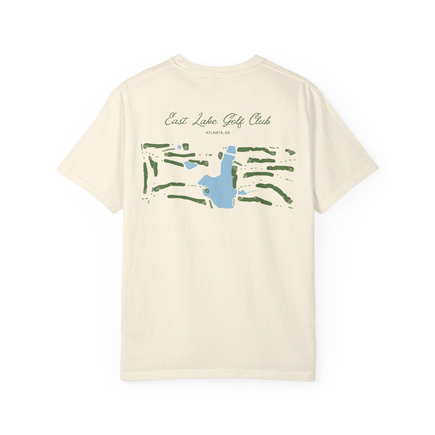 East Lake Golf Club Map Tee – Atlanta, GA