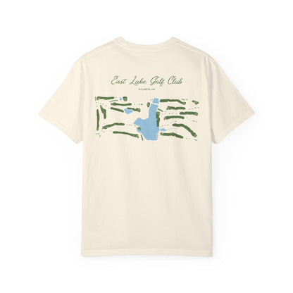 East Lake Golf Club Map Tee – Atlanta, GA