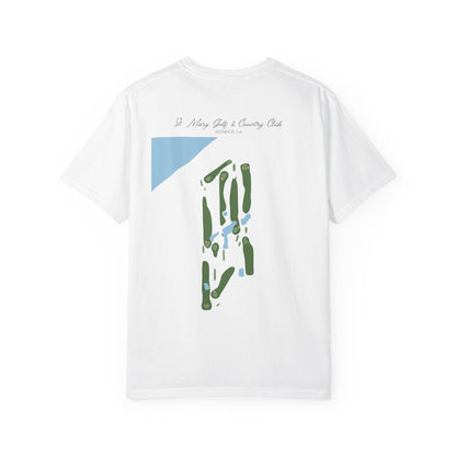 St. Mary Golf & Country Club Map Shirt – Berwick, Louisiana