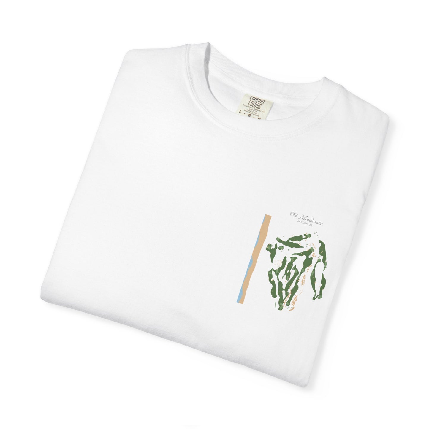 Old Macdonald – Bandon Dunes Golf Map Shirt