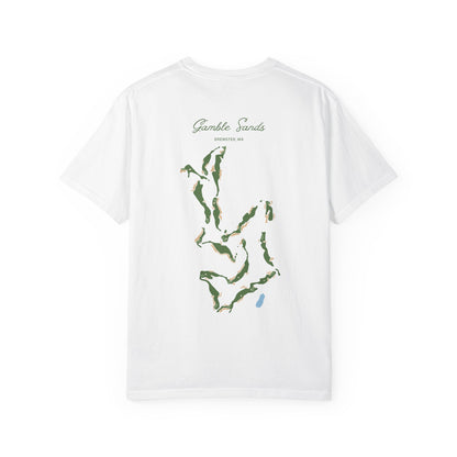 Gamble Sands Golf Course Map Tee – Brewster, WA