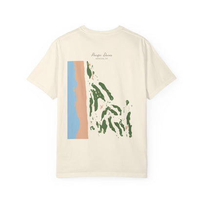 Pacific Dunes – Bandon, Oregon Golf Map Shirt