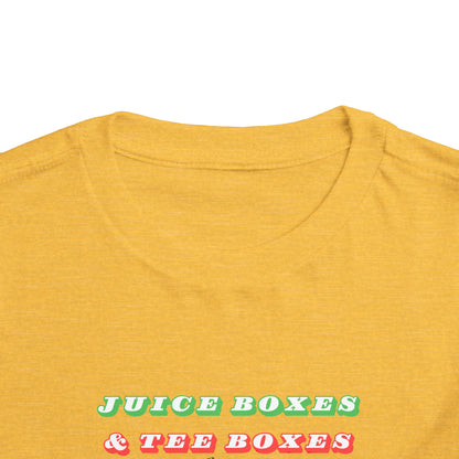 Juice Boxes & Tee Boxes - Toddler - Cute Kids Graphic Tee