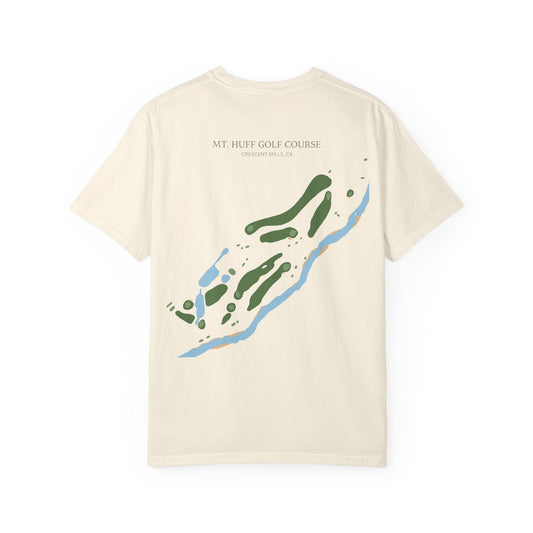 Mt. Huff Golf Course Map T-shirt